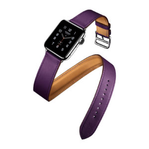 Apple Watch von Hèrmes mit extralangem Double-Tour-Armband, um 1.500 Euro