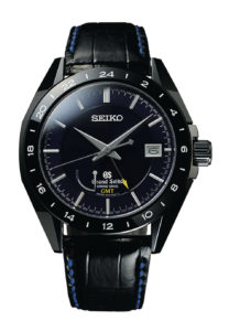 Der Grand Seiko Black Ceramic Limited Edition Spring Drive Chronographen GMT Modell SBGE039