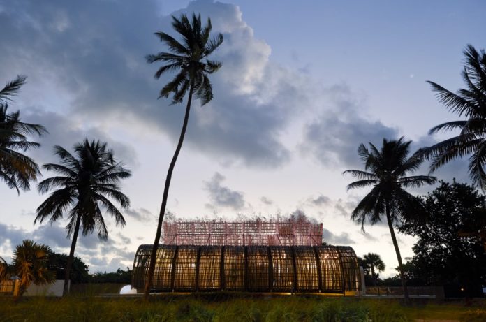 Sun Xun's Bambus-Pavillon in Miami