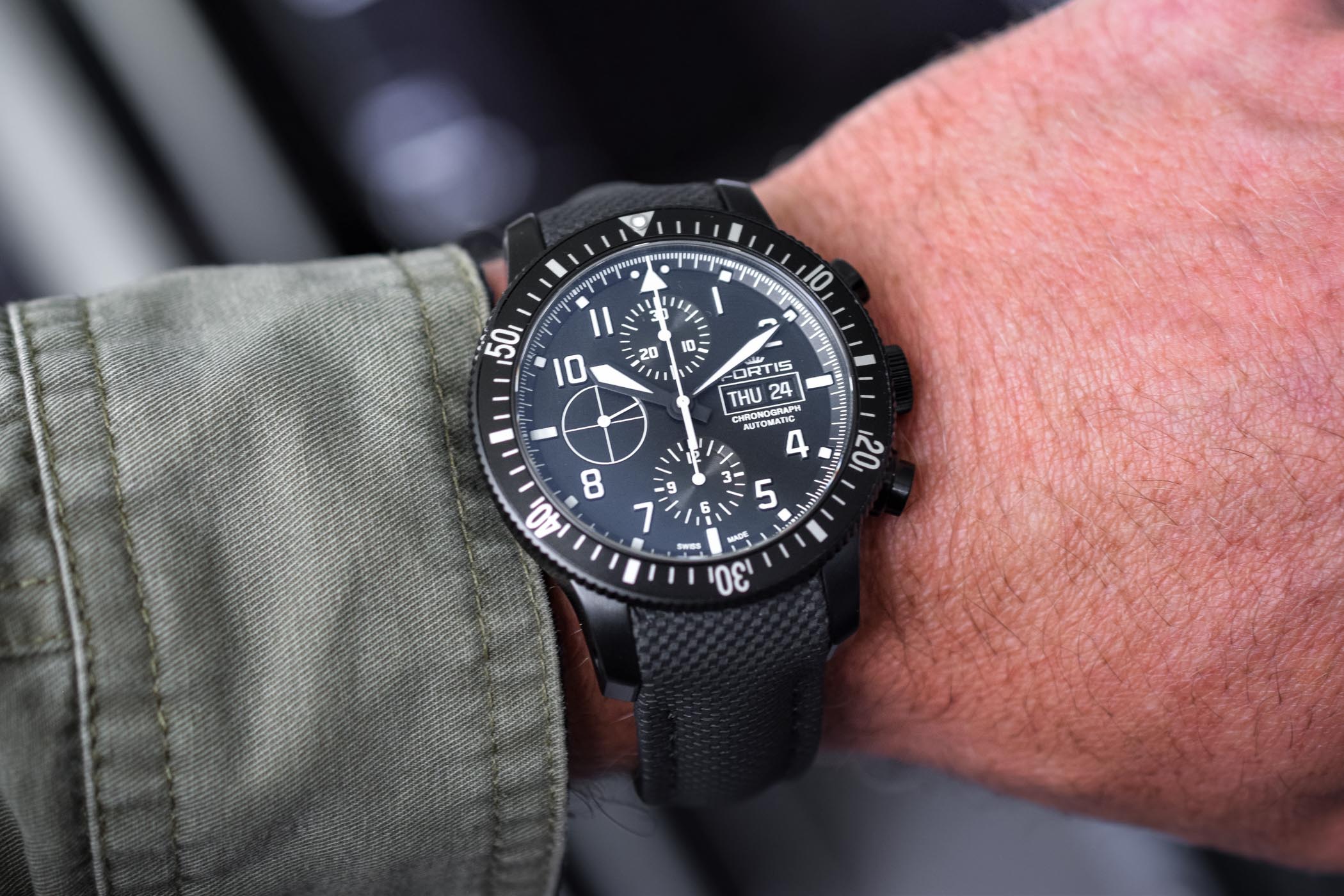 Hands-on – Fortis Aeromaster Mission Timer Chronograph – Cosmonaut-Approved  - © Monochrome Watches - WATCHLOUNGE