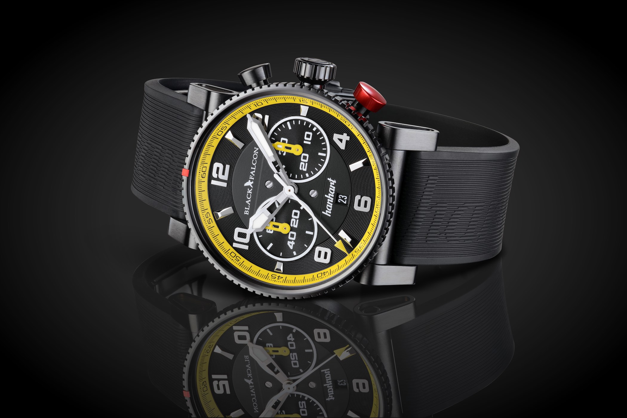 Introducing – Hanhart Primus Black Falcon Limited Edition - WATCHLOUNGE