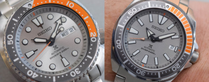 Hands-on – Seiko Prospex “Dawn Grey” Europe-Only Limited Editions, Turtle  SRPD01K1 & Samurai SRPD03K1 - WATCHLOUNGE