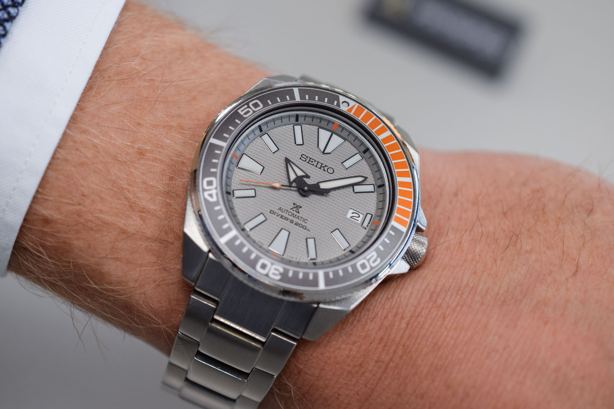 Hands-on – Seiko Prospex “Dawn Grey” Europe-Only Limited Editions, Turtle  SRPD01K1 & Samurai SRPD03K1 - WATCHLOUNGE