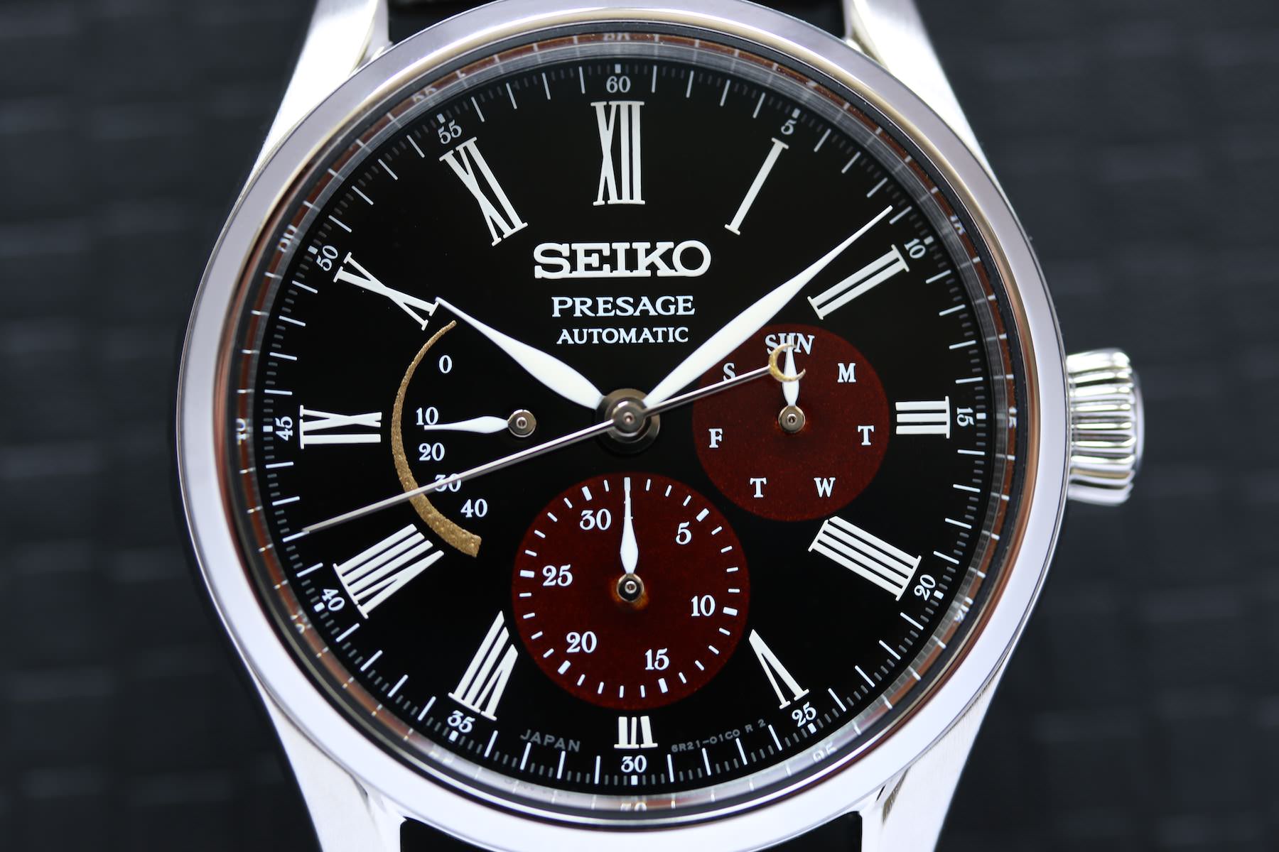 Seiko Die neue Presage Urushi Byakudan nuri SPB085 WATCHLOUNGE