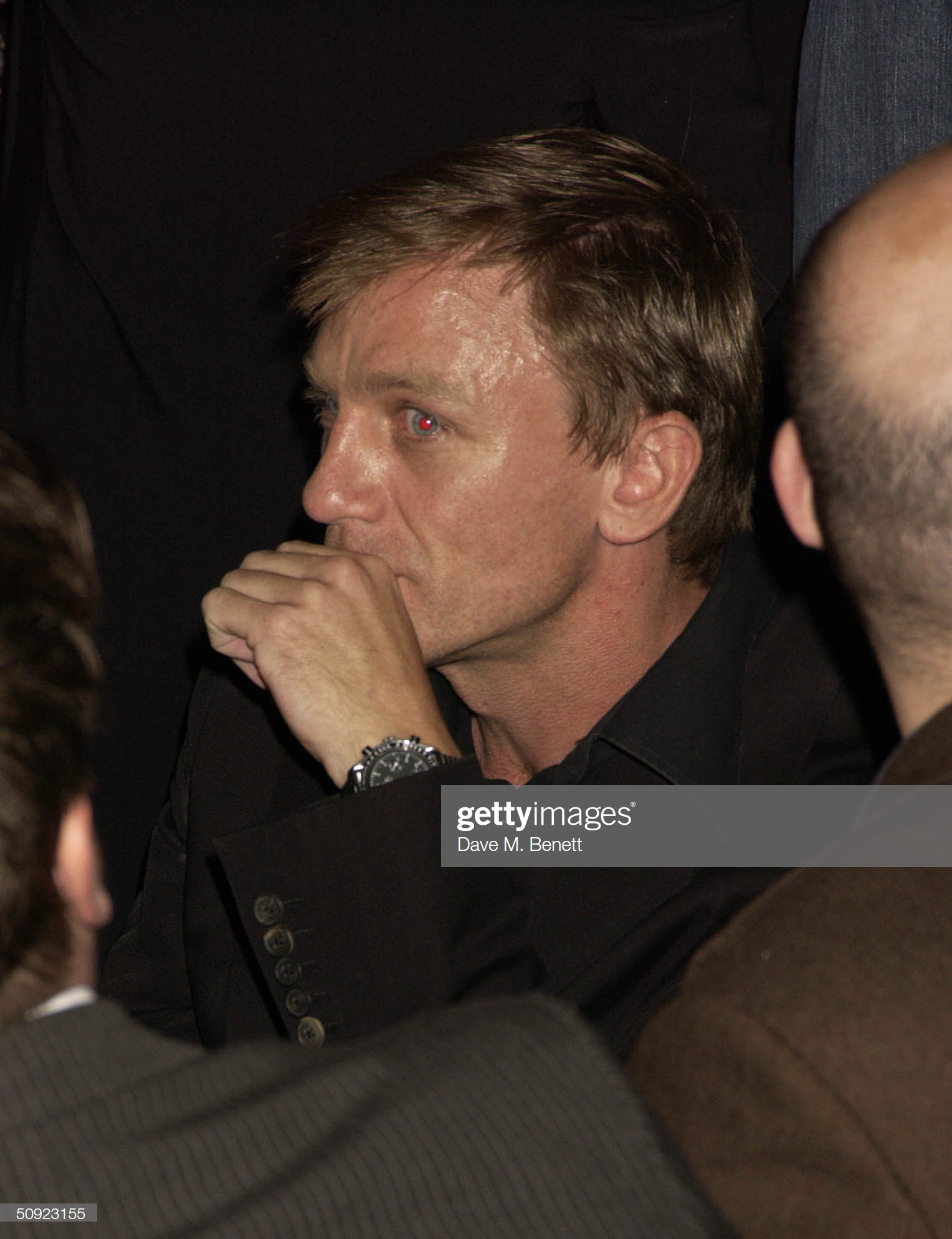 Daniel Craig 2004 spotted Omega Speedmaster