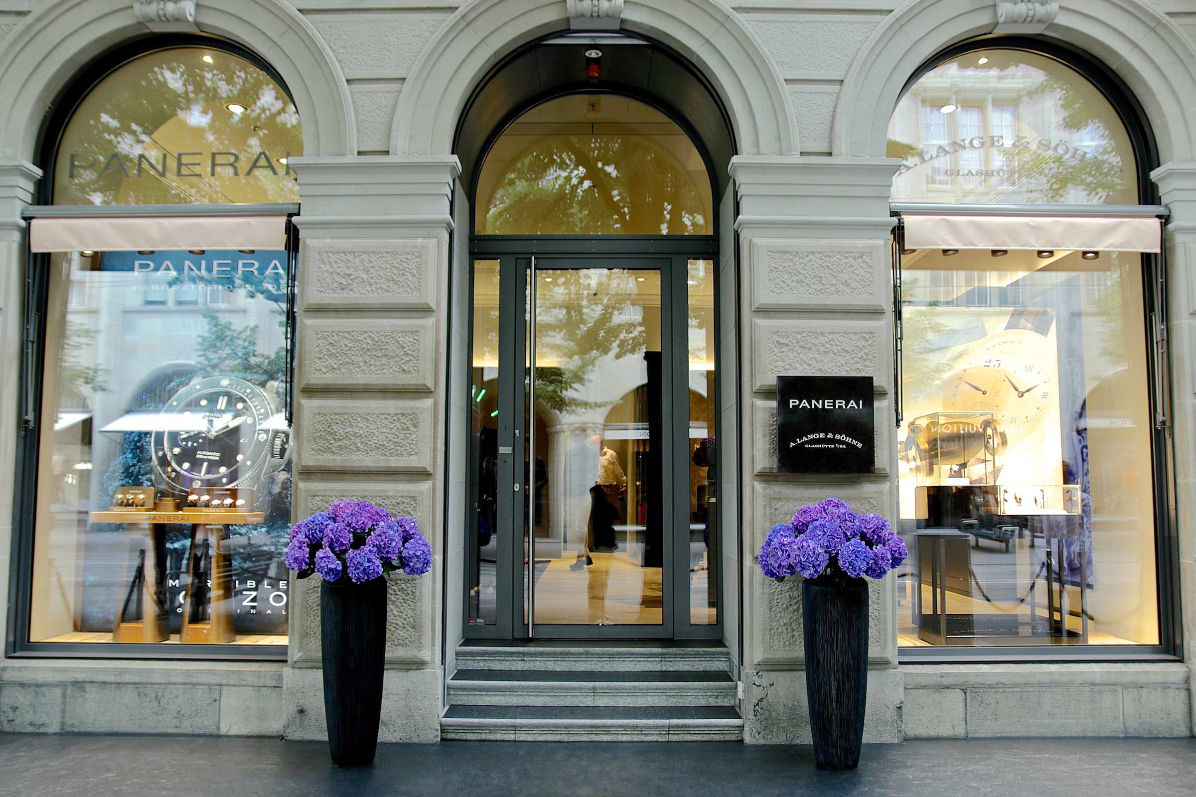 Panerai und A. Lange & Söhne: Duobrand-Boutique in Zürich