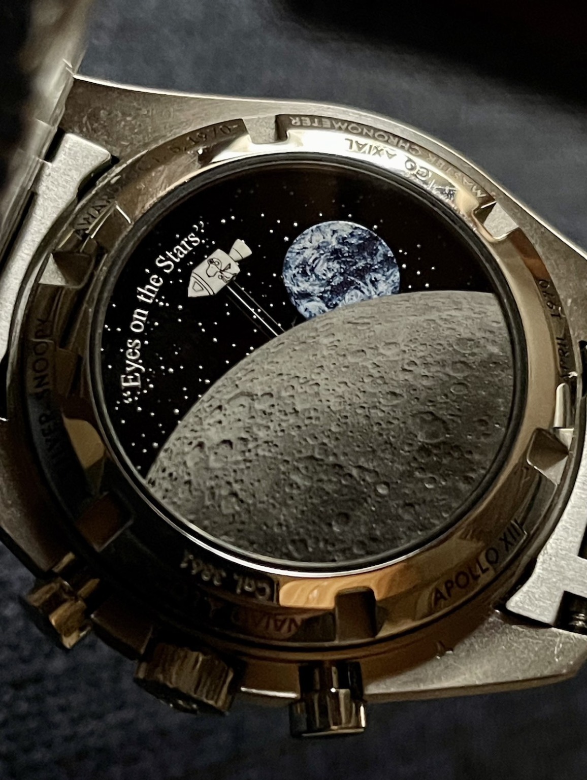 Omega snoopy online caseback