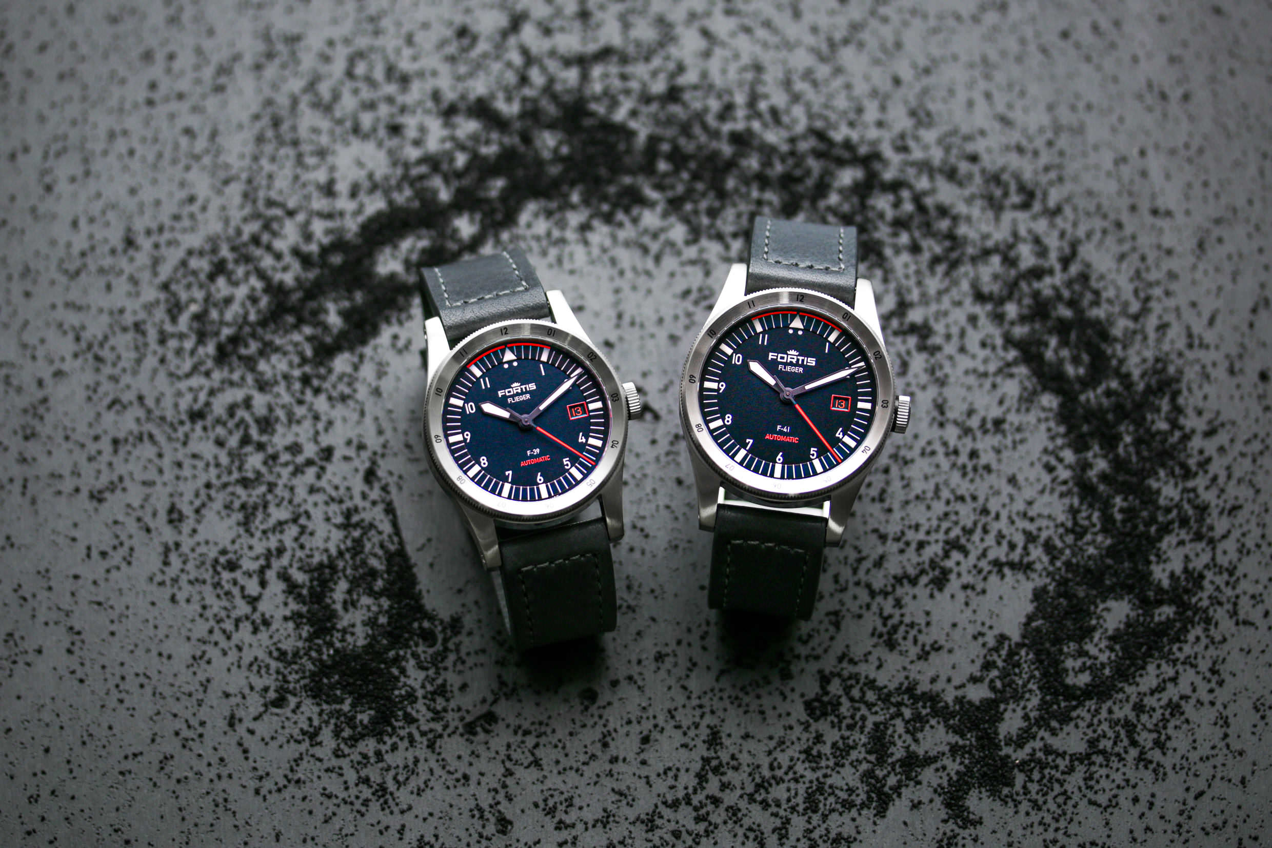 Die Fortis Flieger in Midnight Blue