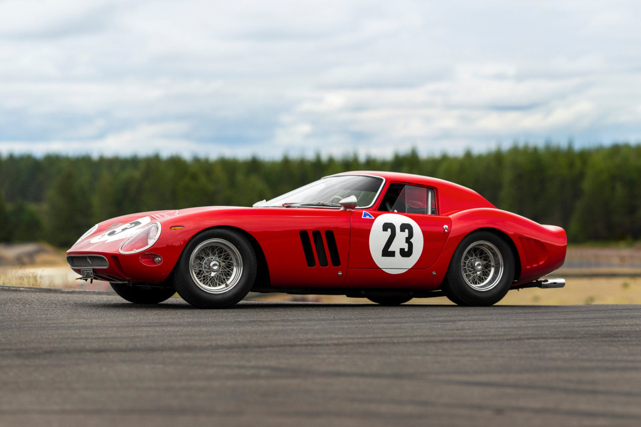 The record-breaking 1962 Ferrari 250 GTO - sold by RM Sotheby's i 2018 for USD 48,4 million