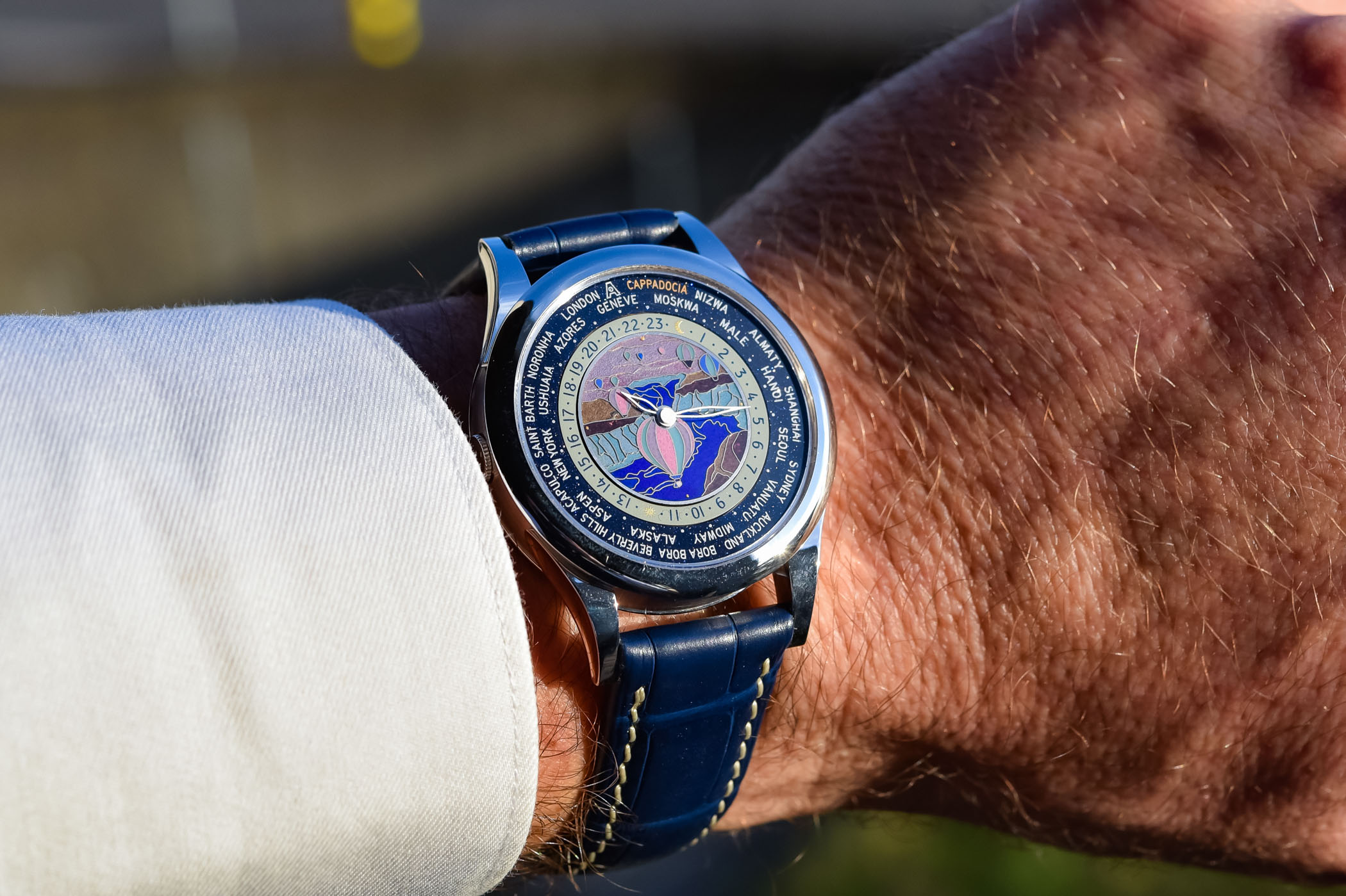 BCHH x Andersen Geneve Celestial Voyager Sunset over Cappadocia World Time