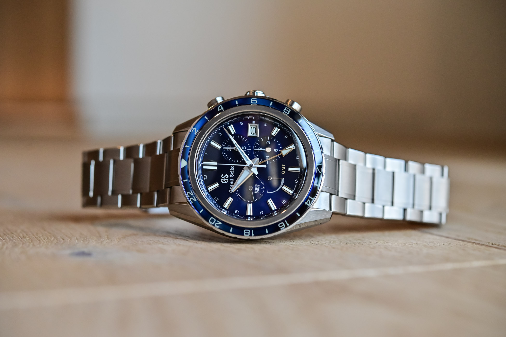 Introducing – The Grand Seiko Evolution 9 Chronograph GMT Spring Drive 15th  Anniversary SBGC249 (Live Pics & Price) - WATCHLOUNGE