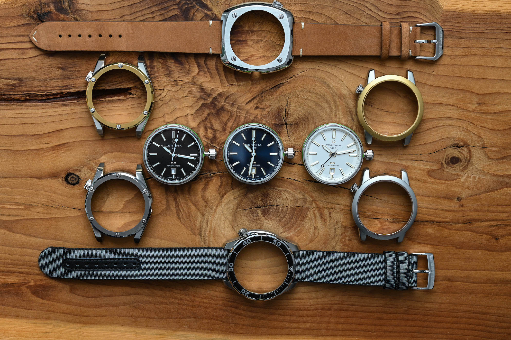 Certina DS+ Collection Customizable Watches