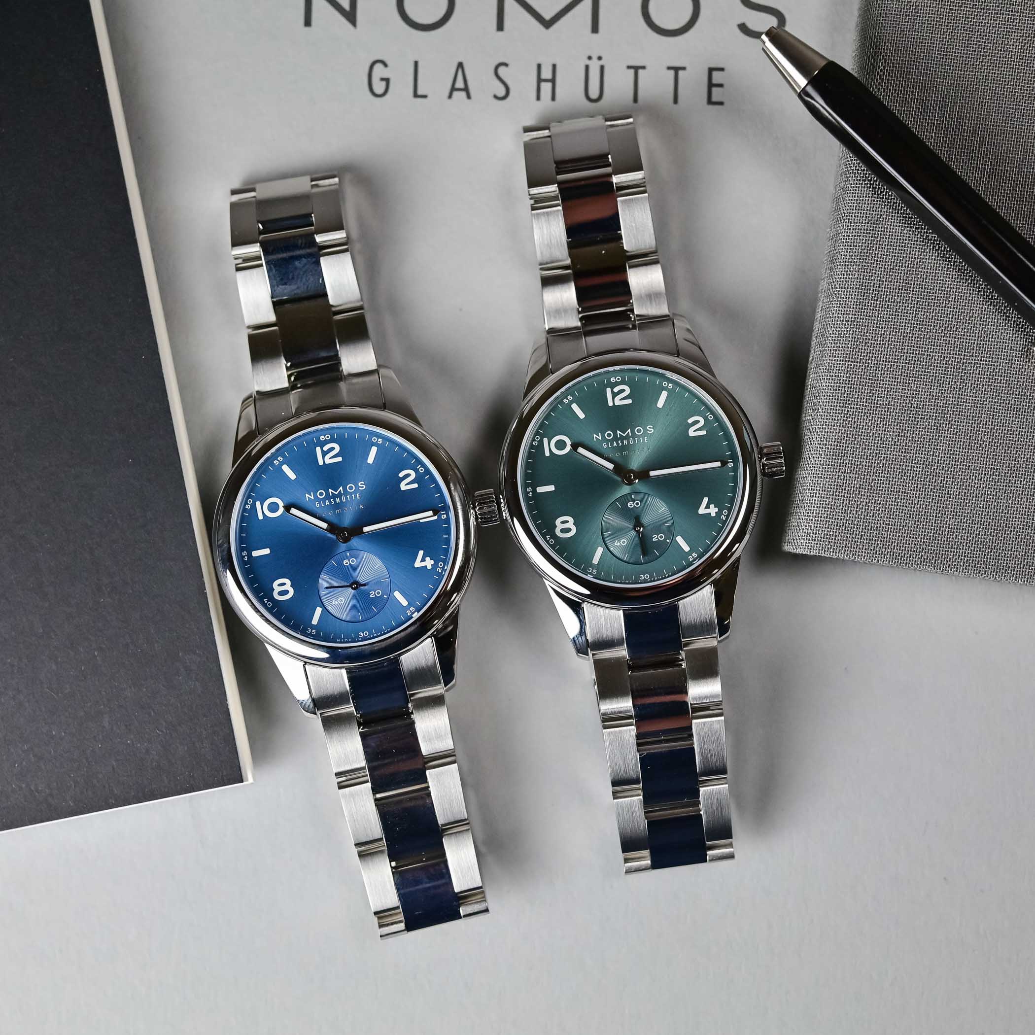 Nomos Club Sport neomatik 37 Petrol Green
